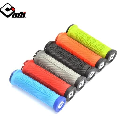 1 Pair Odi MTB Grips Lock Ring Bicycle Handle Durable Wearable Bicycle Grips Fit 22.2Mm Handlebar Bicycle Part