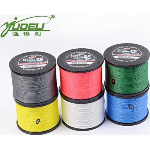 1000M Fishing Braided Japan Multifilament PE Fishing Line 4 Stands 10LB- 100LB pesca linha multifilamento peche pescaria