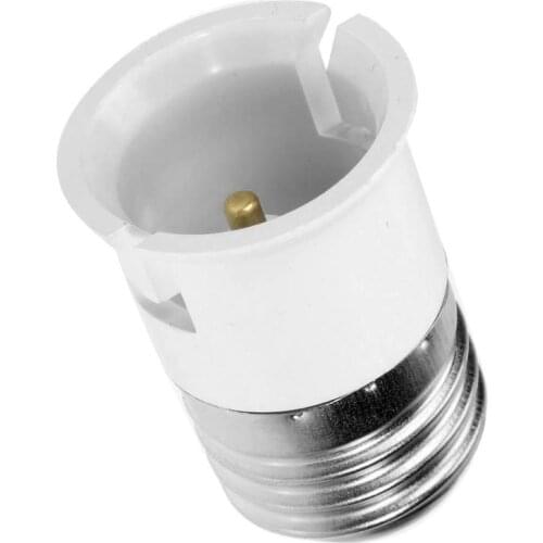 1PCS E27 To B22 Socket LED Lamp Adapter Extension Base LED Light Bulb Socket Connector Light Lamp Bulb Adapter Converter Holder