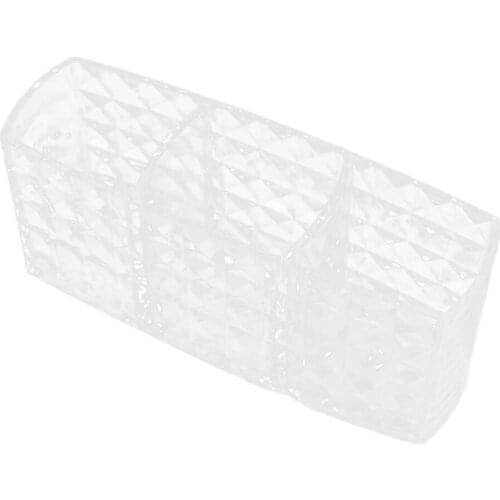 Makeup Brush Holder Acrylic 3 Holder Storage Case Cosmetic Makeup Holster Brush Cup Holder