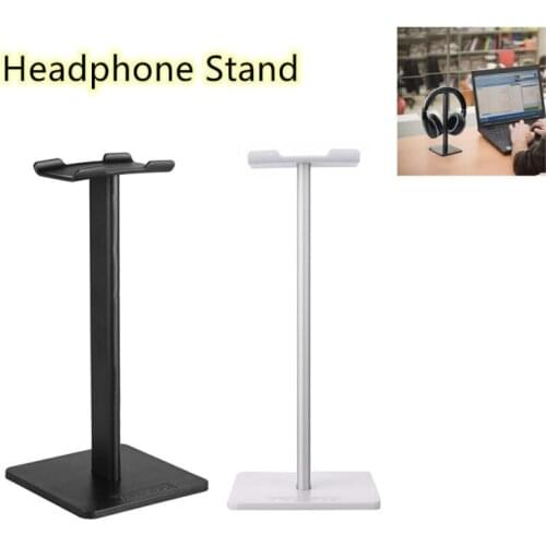Aluminum Headphone Stand Headset Holder Desk Display Holder Rack For Gamers Gaming PC Accessories Solid Base Universal Hanger
