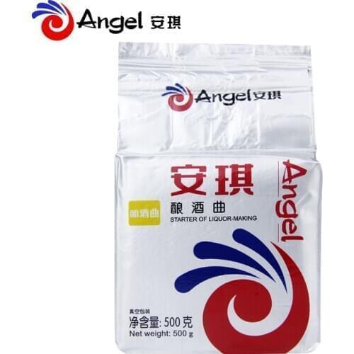 Angel Yeast Wine 500g / Pack Alcohol Yeast Active Dry Yeast Fermentation White Wine Brewing with Saccharomyces Cerevisiae Wine