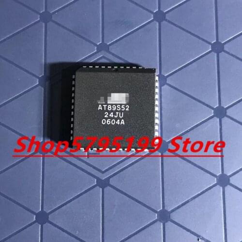 AT89S52-24JU AT89S52 PLCC44 10PCS