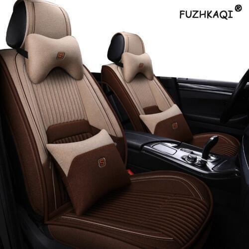 FUZHKAQI flax Car seat cover for infiniti ESQ fx fx35 fx37 g25 g35 q50 q60 qx50 q70L qx56 qx60 qx70 qx80 jx35 seat cover cars