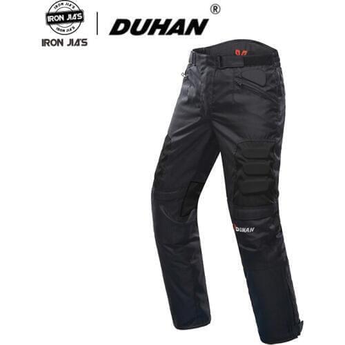 DUHAN Motorcycle Pants Windproof Motorcycle Riding Trousers Motocross Off-Road Racing Sports Knee Protective Motobike Pants