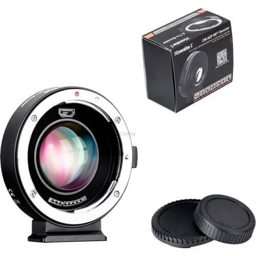 EF-M43 booster 0.71x Auto Focus focal Reducer Adapter ring for canon ef lens to M4/3 GH4 GH5 GF7 GF6 GM1 GX7 EM5 EM1 EM10 camera