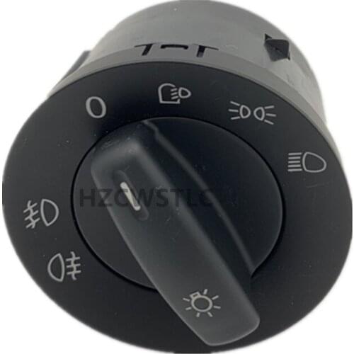 New Headlight Switch Lamp Knob Control Switch For VW Golf 5 6 Caddy JETTA TOURAN Passat B6 B7 CC 1K0941431N