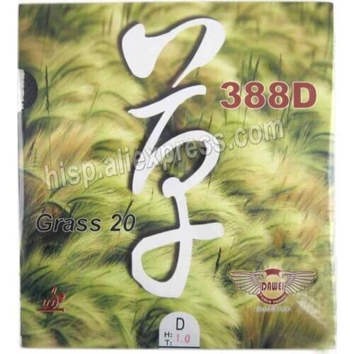Original dawei 388D GRASS 20 long pimples table tennis rubber with sponge table tennis racket racquet sports