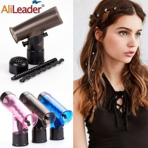 Alileader Portable Tornado Hair Curler Detachable Hair Dryer Drying Cap Roller Curler Diffuser Hairstyling Blower Dryer Diffuser