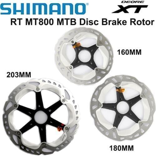 Shimano Deore XT RT-MT800 Ice-Tech Freeza Disc Centerlock CENTER LOCK Disc Rotor Mountain Bikes Disc 160MM 180MM 203MM