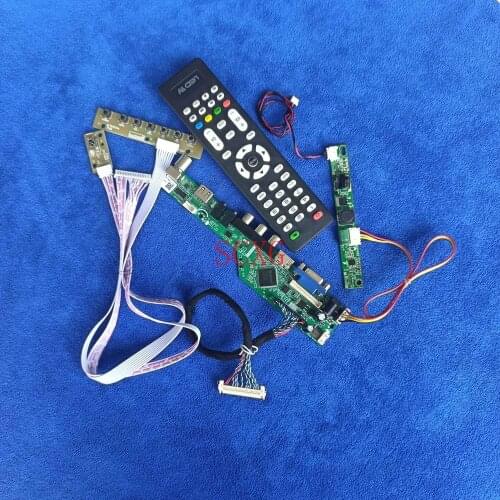 LED LVDS-30Pin Display controller board Analog 1920*1080 Fit M240HTN01.0/M240HTN01.1/M240HTN01.2 HDMI-compatible VGA USB AV KIT
