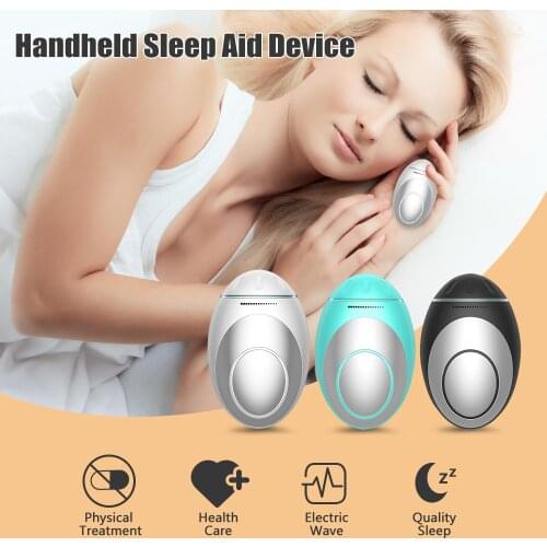 Sleep Aid Hand-held Microcurrent Low Frequency Pulse Sleep Instrument USB Charging Relief Pressure Fast Sleep Relieve Insomnia