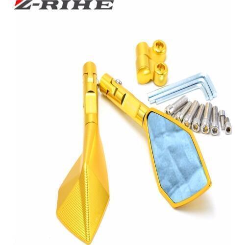 Motor Rearview Mirror Scooter Parts motorcycle Scooter Rearview Mirrors for yamaha YZF-R125 WGP YZR-R1 YZF-R1S YZF-R25