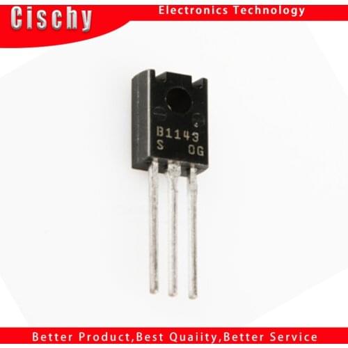 10pcs/lot 2SB1143 B1143 PNP TO-126 new original In Stock