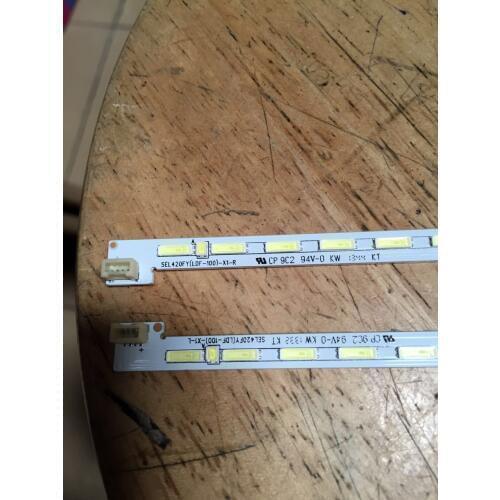 2Pieces/lot for Skyworth 42E680E LCD backlight SEL420FY (LDF-100)-X1-R/L aluminum plate GT-5300-AZ42000A0 100%NEW
