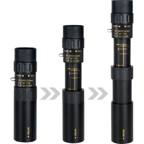 Binoculars Nikula 10-30x25 Zoom Monocular Telescope Hunting Optical Prism Scope Outdoor Camping Hiking Binoculars