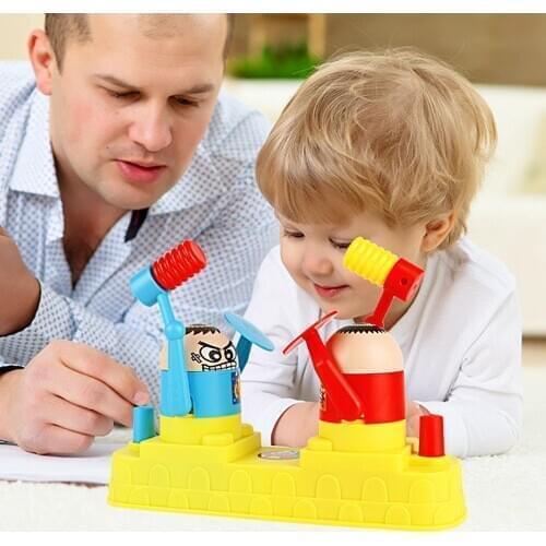 Battle Robot Hammer Hitting Defense Game Decompress Interactive Interesting Funny Multi-occasional Toy Kids Gift