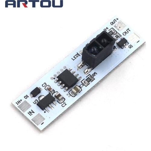 DC 3-12V Wardrobe Hand Sweep Sensor Switch Cabinet Short Distance Wave Switch Lens Sensor Switch