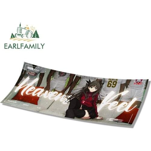 EARLFAMILY 13cm x 5.9cm For Fate Vinyl Car Stickers Fashion Decal Car Styling Laptop Waterproof Sunscreen RV SUV Decoration