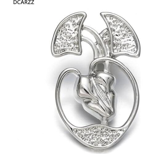 DCARZZ Gold Doctor Pin Liver Brooch Fashion Jewelry Gift Doctor Nurse Graduation Medical Pins Women Brooches Accessories