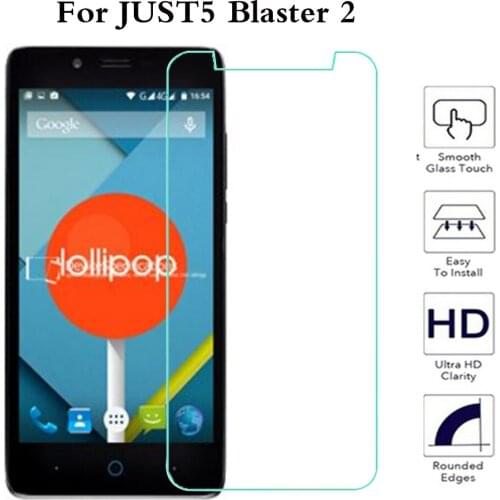 Just5 Freedom M303 Tempered Glass 9H Ultra-thin Not Full Cover LCD Front Screen Protector For JUST5 Blaster 2