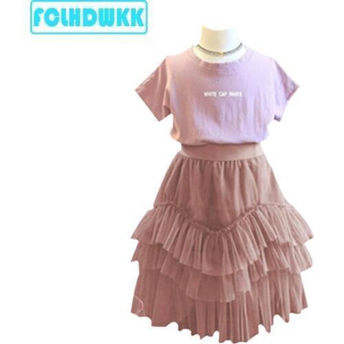 Vestidos For Girls Summer Dress 2019 Brand Teenage Party Princess Dress tutu Dresses Children Costume for Kids Clothes Pink 2-8T