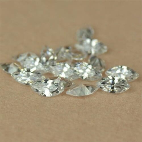 Hot Sale D Color Marquise Shape Excellent Cut Loose Lab Grown Moissanite Gems Stones For Jewelry Diamond Test Positive