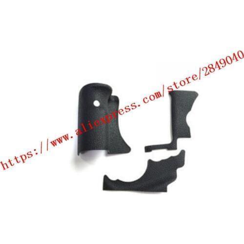A Set of 3PCS New original Bady rubber (Grip+left side+thumb) For Canon FOR EOS 7D Mark II 7DII 7D2 7DM2 SLR(Without Adhesive)