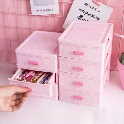 Multi-layer Desktop Drawer Organizer Storage Box Cosmetic Makeup Container Plastic Jewelry Storage Case Home Sundries Organizer