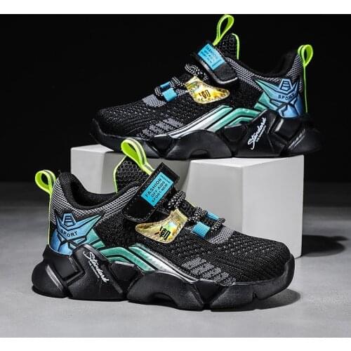 2020 New Childrens Shoes Breathable Casual Shoes Non-slip Wear-resistant Sports Shoes Boys Kinder Schuhe Support Dropshipping