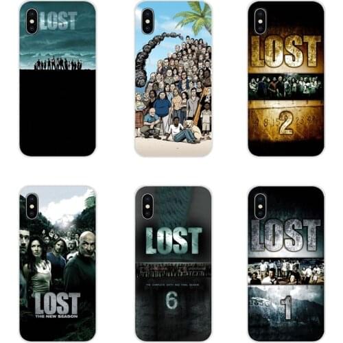 For Apple iPhone X XR XS 11 12Pro MAX 4S 5S 5C SE 2020 6S 7 8 Plus ipod 5 6 TPU Transparent Cases Covers American TV Series Lost