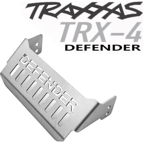 Rc Crawler Car TRX4 Land-Rover Defender D110 Front Chassis Metal Guard