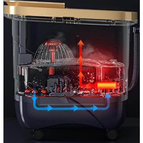 Foot Bath Basin Has Been Soaked In Calf, Full Automatic Foot Soaking Bucket, Electric Foot Massage, Foot Washing, Heating