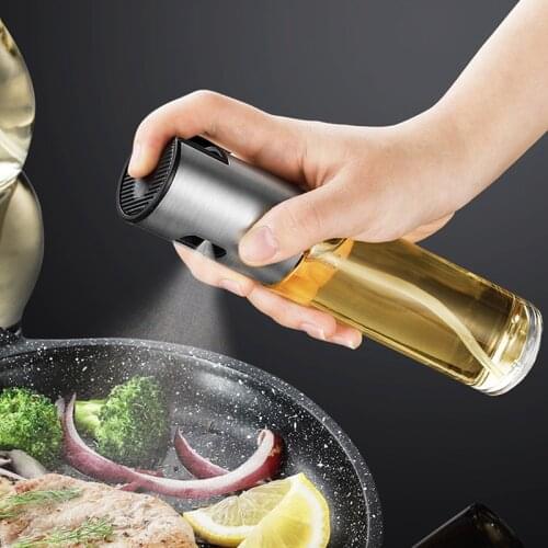 Oil Spray Bottle Cooking Baking Vinegar Mist Sprayer Barbecue Spray Bottle for Kitchen Cooking BBQ Grilling Roasting Sprayer