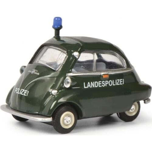 Schuco 1:64 BMW Isetta POLICE Diecast Model Car