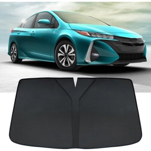 Reflective Car Front Windshield Sunproof Cover For Toyota Prius 30 Series 2009~2015 50 Series 2016~2019 Sunshade Mesh Accessorie