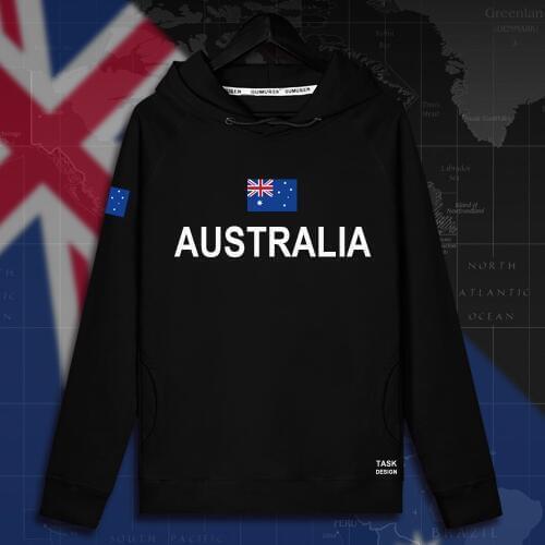 Commonwealth of Australia AUS Australian AU mens hoodie pullovers hoodies men sweatshirt thin new streetwear clothing jerseys