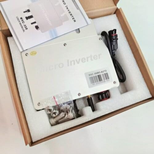WVC 350W R3 On Grid Tie Micro Wave 120V 230V DC/AC On Grid Tie MicroInverter MPPT 22-60V Wireless Communication / WIFI Monitor