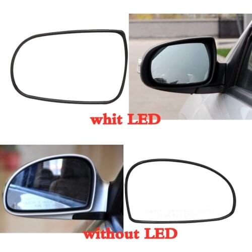 Lofty Richy For Kia Cerato 2005-2012 With heating Outside Rear View Mirror Glass Rearview Mirror Side Mirror Reverse Mirror Lens