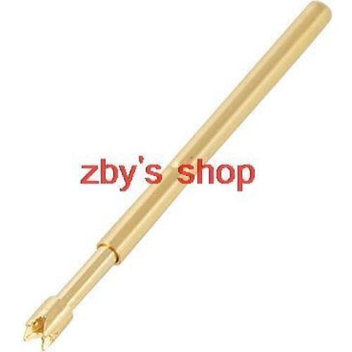 100 x Spring Loaded 4-Point Crown Tip Spring Test Probe Pins