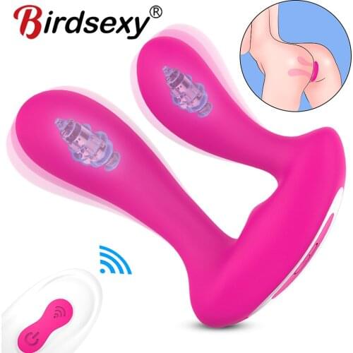 3 in1 Invisible Wear Panties Vibrator For Couples 9 Mode Powerful G Spot Vagina Anus Perineum Stimulation Sex Toy For Women Shop