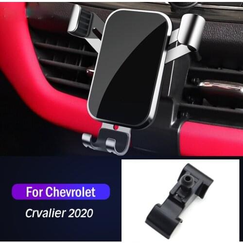 Car Mobile Phone Holder Special Air Vent Mounts GPS Stand Gravity Navigation Bracket For Chevrolet Crvalier 2020 Car Accessories