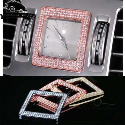Time Clocks Console Console Car Cover Decoration Ring Sticker For Mercedes C Class C180 W205 C200L C260L / E Class CLS S Class