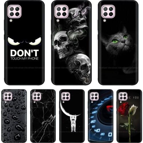 For Huawei P40 Lite Case Phone Cover Silicon Soft Bumper Case For Huawei P40 P 40 Lite Case TPU Phone Cases Huawei P40 Lite E
