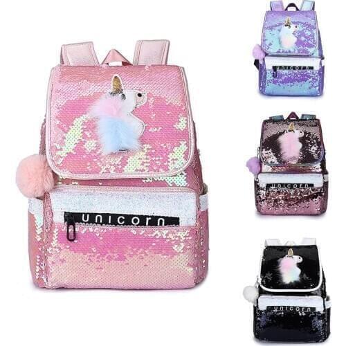 Kids Unicorn Backpack for Girls Children School Bags Kawaii Toddlers School Backpacks Cartoon Kindergarten Bag Kids Bookbag Gift