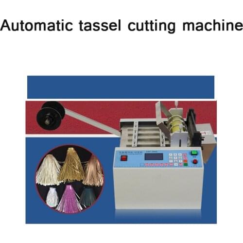 Artificial Leather Tassel Machine Double-Sided Fleece Cutting Tassel Machine Automatic Tassel Processing Machine
