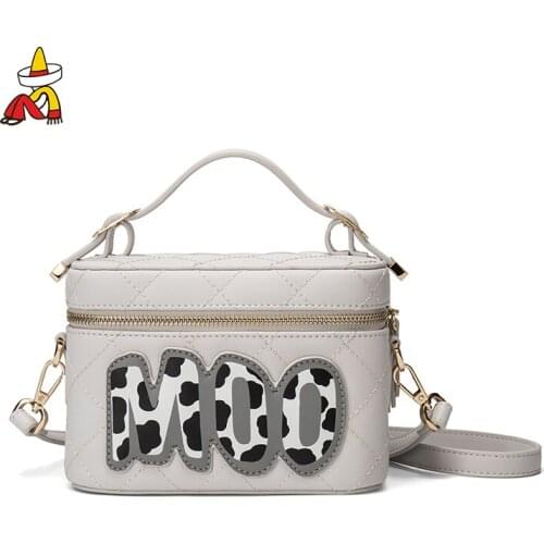 Mexican Lady Bag Handbag 2021 New Trend Early Spring Fashion Small Large Capacity Shoulder Bag Messenger Bag Cows pattern bag