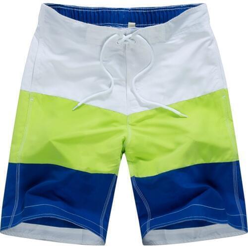 Men Board Short Swim Shorts Patchwork Mens Swimming Shorts For Men Surfing Beach Shorts SPA Swimsuit Beach Pants Pants Swimwear