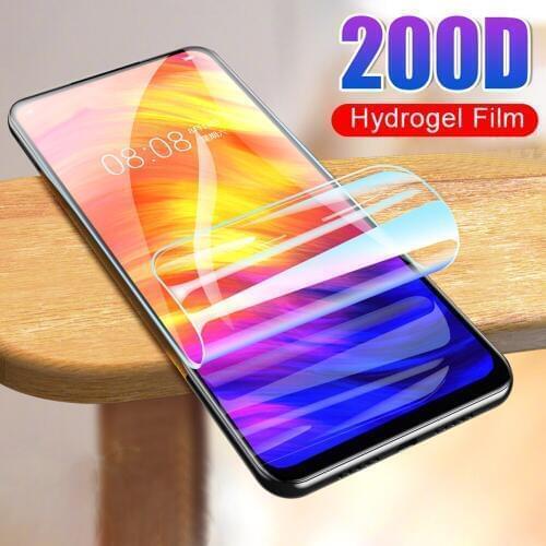 Soft full cover for xiaomi redmi K20 K30 pro hydrogel film redmi note 8 8A 8T protective film phone screen protector Not Glass