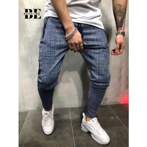 2021 new male jogging trousers fitness training fashion trend trousers slim breathable camouflage casual sports trousers